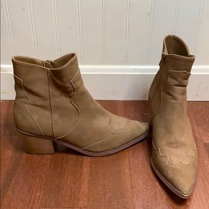 Ankle cowgirl boot